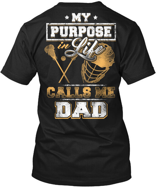 Camiseta Lacrosse Calls Me Dad Hecha en EE. UU. Talla S a 5XL