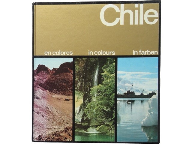 Chilean Photo Collection Book 3 Languages Landscape Scenery Building Nature