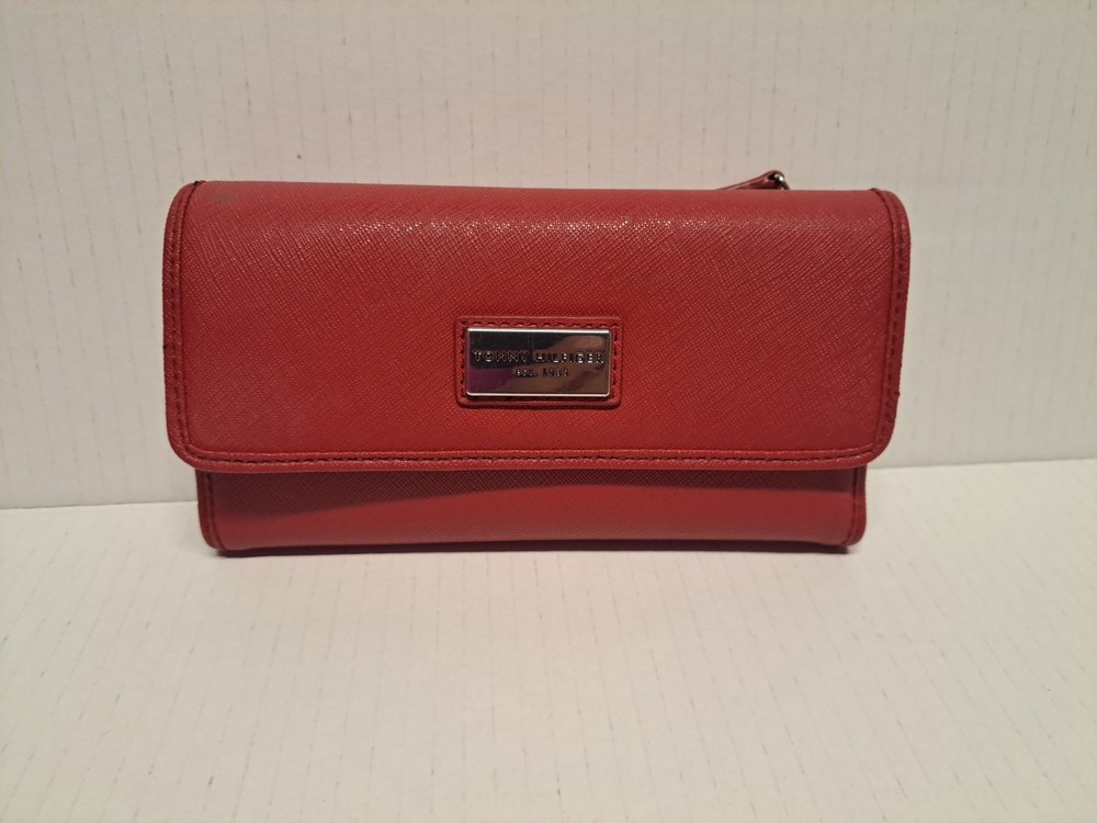 Tommy Hilfiger Women's Red Logo Wallet