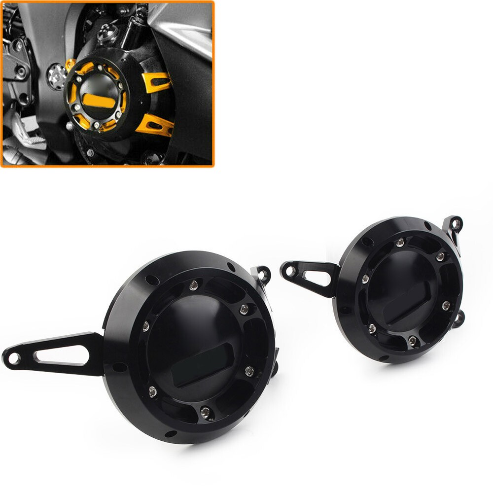 Black Engine Stator Slider Cover Guard Protector for KAWASAKI Z1000/SX 2010-2017