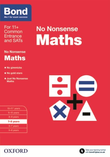 No Nonsense Maths 7-8 Years, Paperback by Lindsay, Sarah, Like New Used, Free...