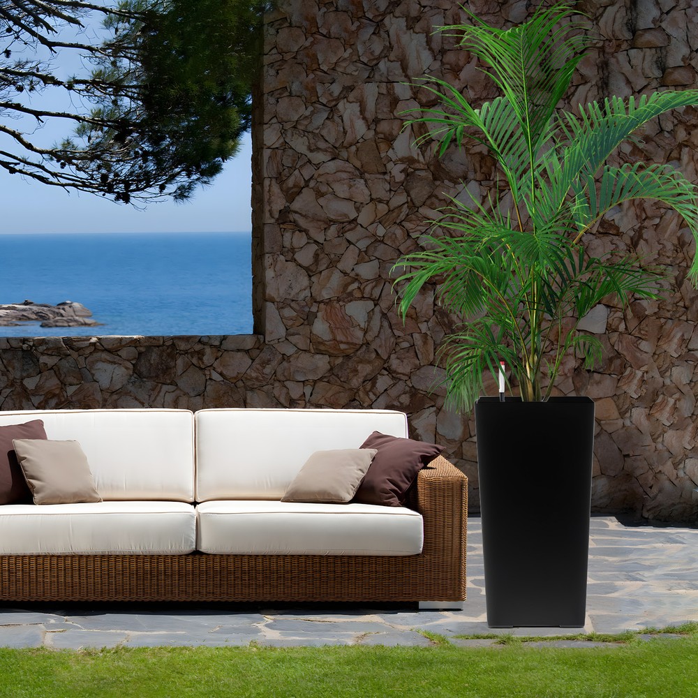 Square large planting pot living room high-grade self-absorbing flower pot