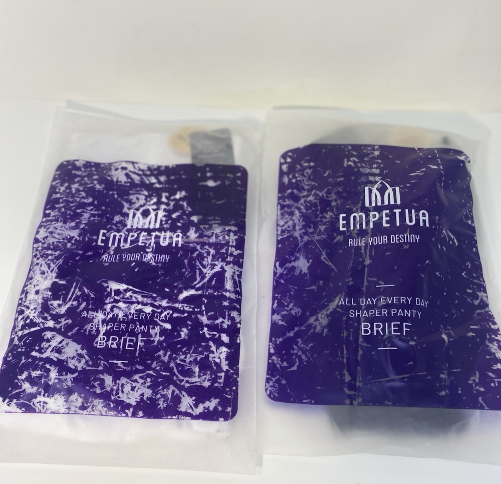 EMPEUTA Shapermint Everyday Tummy Control Shapewear Brief XXL - Pack of 2