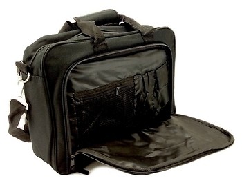 LAPTOP SHOULDER BAG + FREE OPTICAL MOUSE - BLACK TRAVEL BAG UNIVERSAL, BUY NOW-image