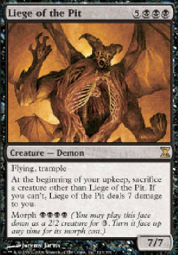 LIEGE OF THE PIT X4 4X Time Spiral MTG Magic the Gathering Cards DJMagic  