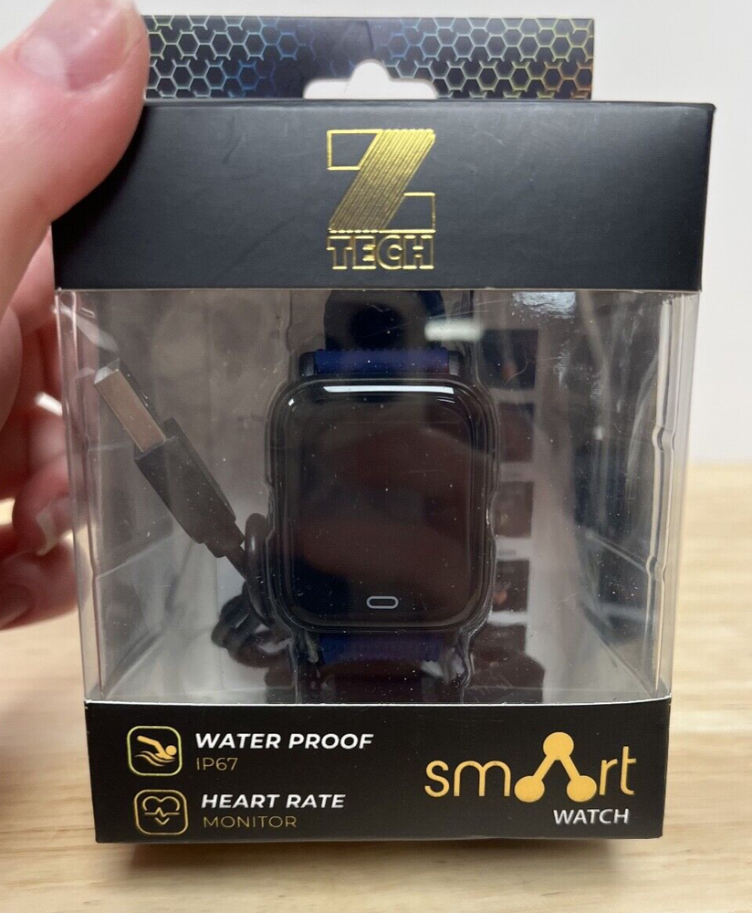 Z Tech Smartwatch with Fitness Tracking and Notifications