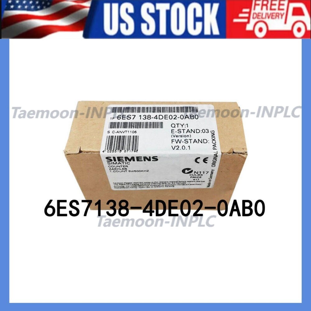 1PC Siemens 6ES7 138-4DE02-0AB0 6ES7138-4DE02-0AB0 Electronics module for ET200S