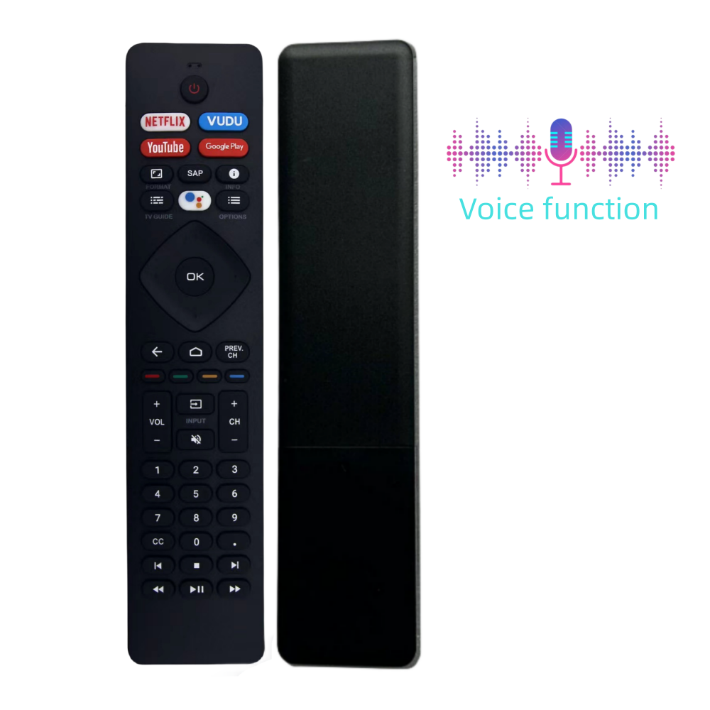 Voice New Remote Control For Philips 55PFL5604/F7 65PFL5704/F7 43PFL5766/F7 TV-image