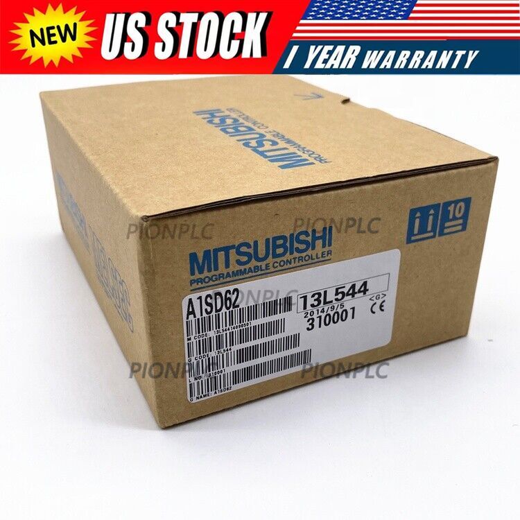 A1SD62 MITSUBISHI PLC MODEL Factory Sealed Spot Goods UPS Expedited Shipping