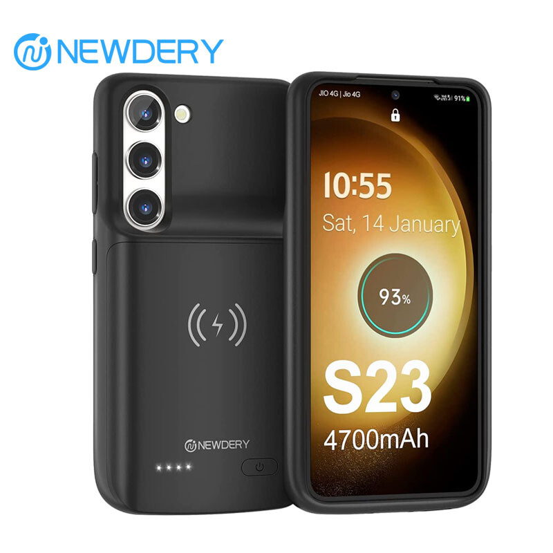 NEWDERY Battery Charger Case For Samsung Galaxy S23 (6.1