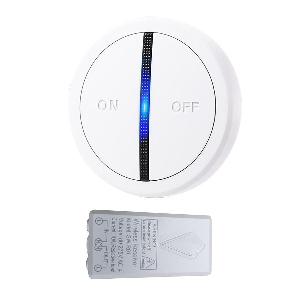 New 433mhz Wireless Light Switch Receiver Waterproof Mini Remote Control