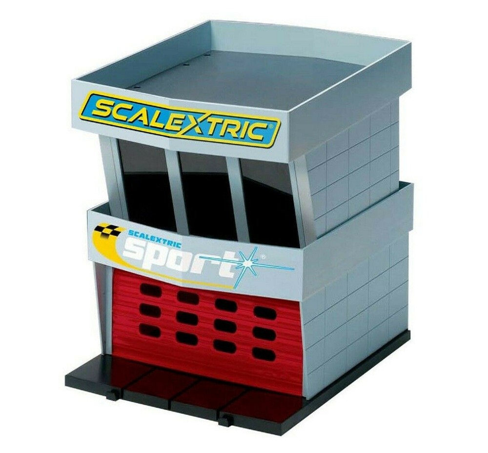 Scalextric Pit Garage 1:32 Scale Race Track Accessory – C8321