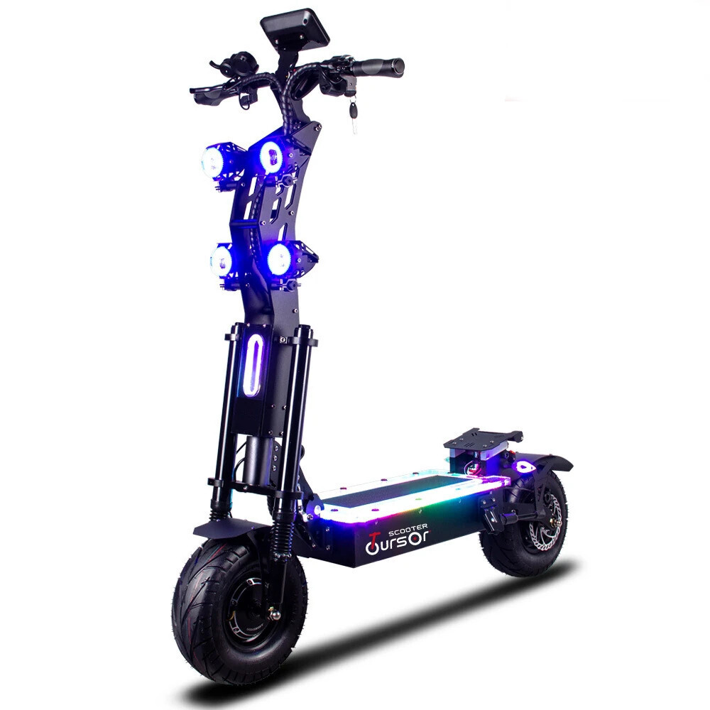 TOURSOR X13 8000W 60V 45Ah Electric Scooter 13 Inch Tires 120KM Range Foldable Design  