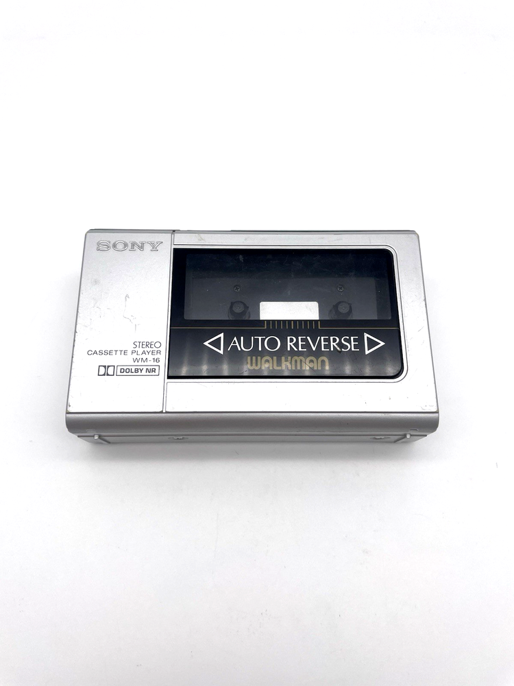 Vintage Sony Walkman WM-16 Cassette Player for Parts or Repair