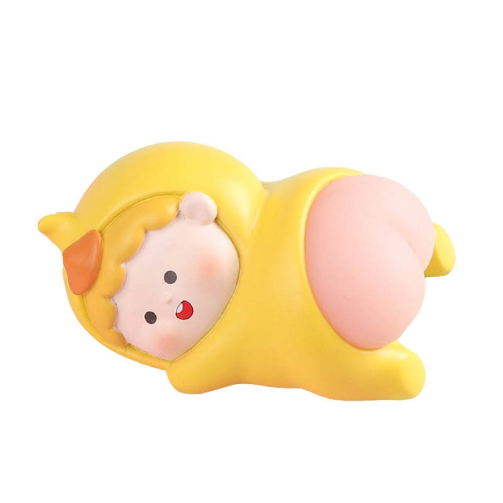 Car Desktop Decorative Resin Ornaments Car Figurines Cute Doll Mini Statue New