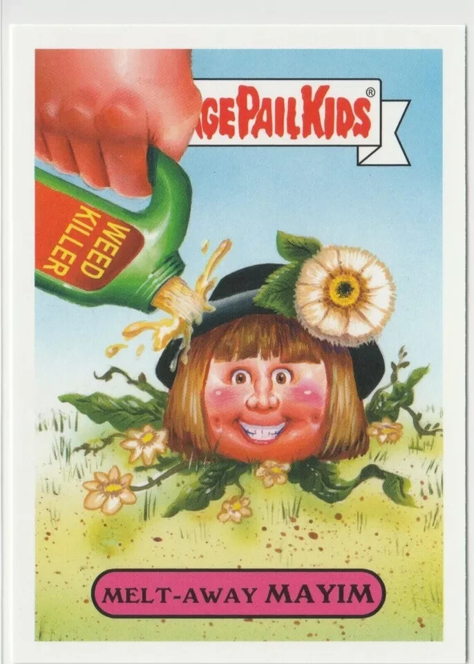 Melt-Away Mayim #9b Garbage Pail Kids GPK 2019 We Hate the 90s Series