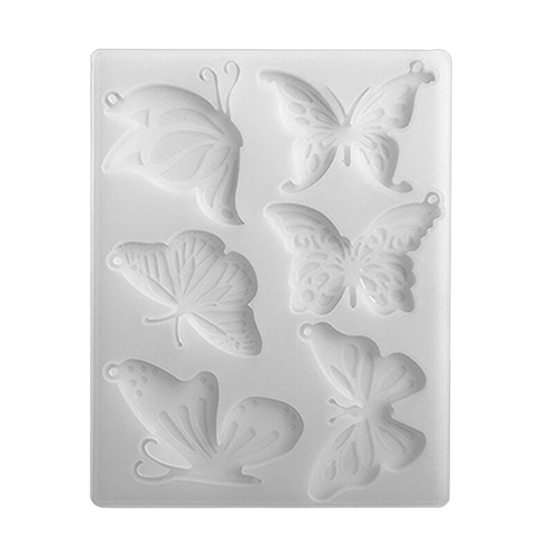 Butterfly Silicone Resin Mold for Jewelry Keychains and Earrings