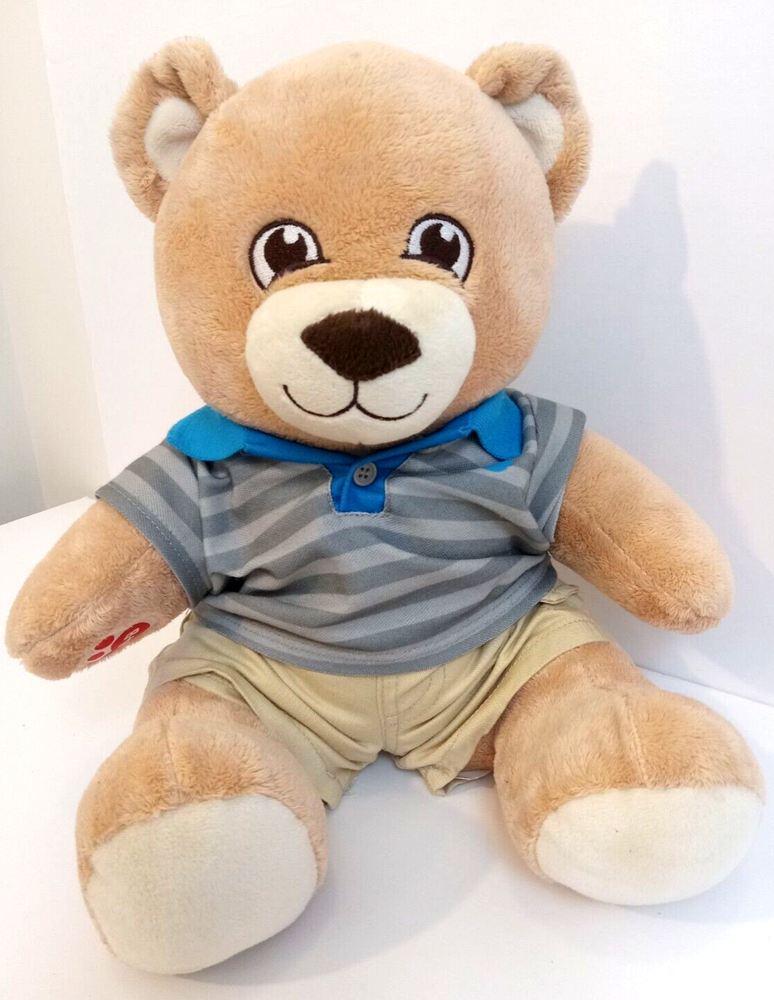 Build a Bear Workshop Stuffed Animal Plush Bear Beige 12