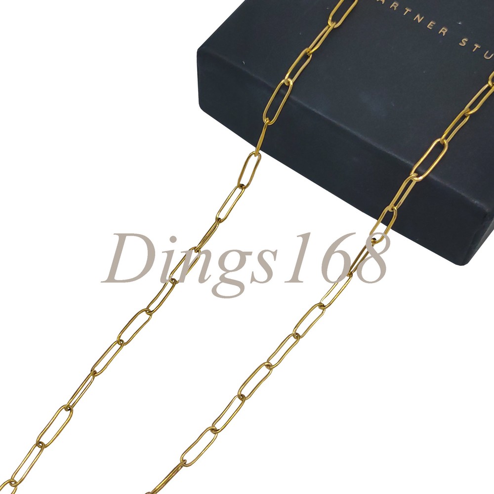 Real 18K Yellow Gold Filled Nickel-Free 24