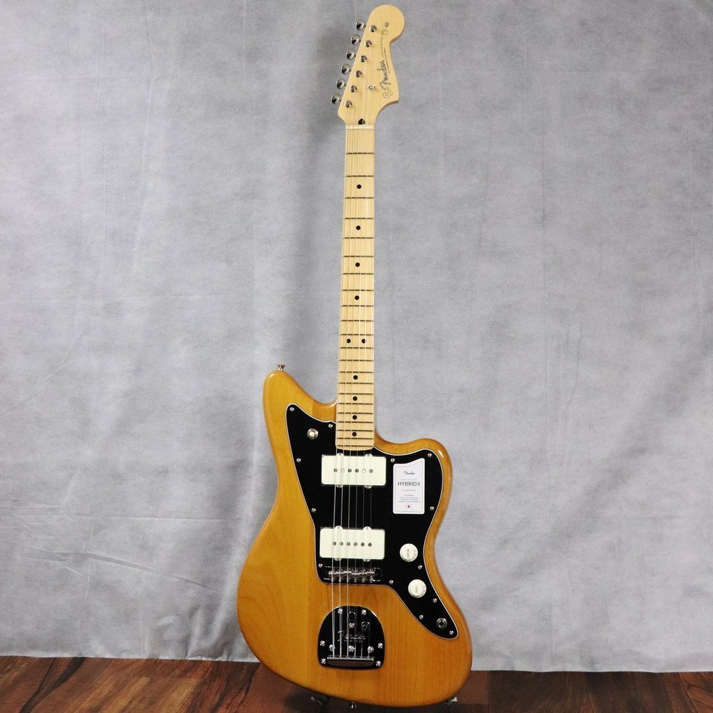 Fender Made in Japan Hybrid II Jazzmaster Maple Fingerboard Vintage Natural