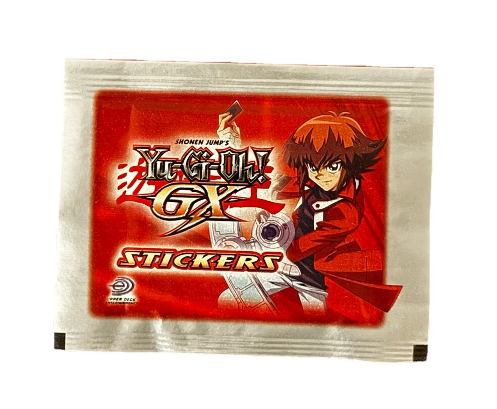 Yu-Gi-Oh GX Series 1 Sealed Sticker Pack Factory Fresh