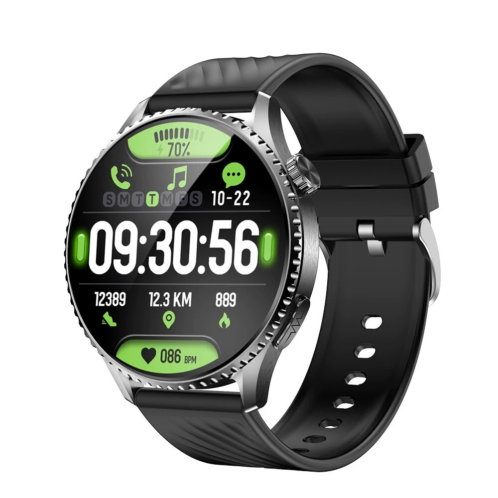 MT800 Smartwatch with 1.56 AMOLED Display Heart Rate SpO2 Sleep Tracking Alipay Bluetooth-image
