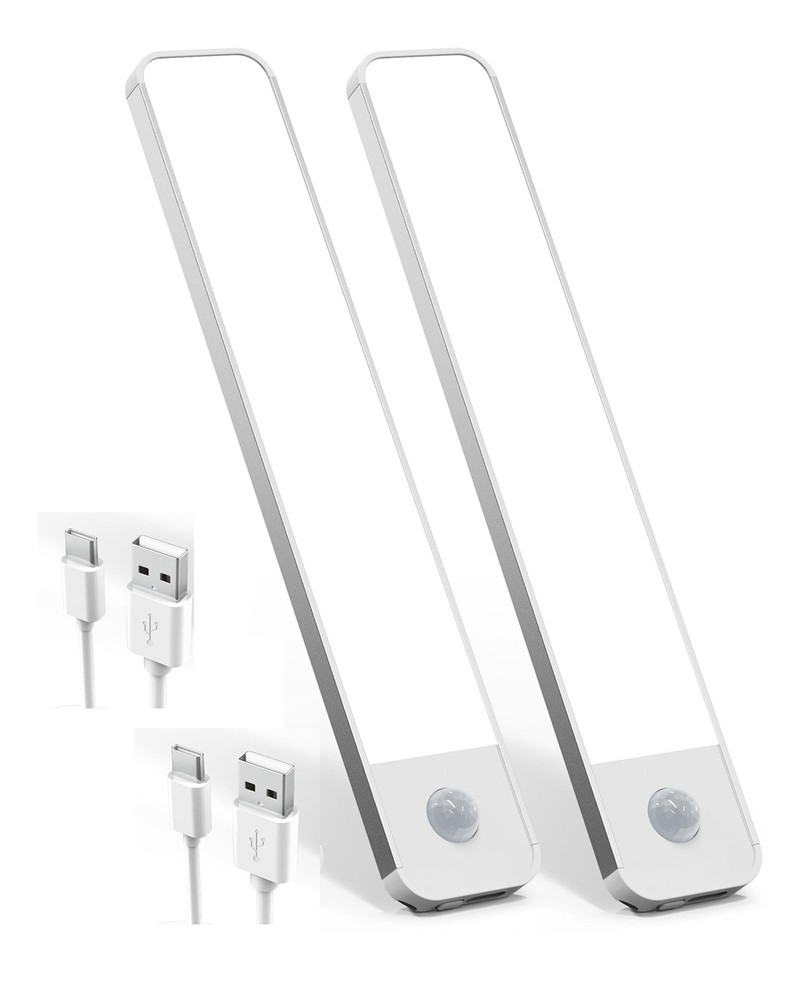 96-LED Rechargeable Wireless Under Cabinet Lights with Dimmable Motion Sensor