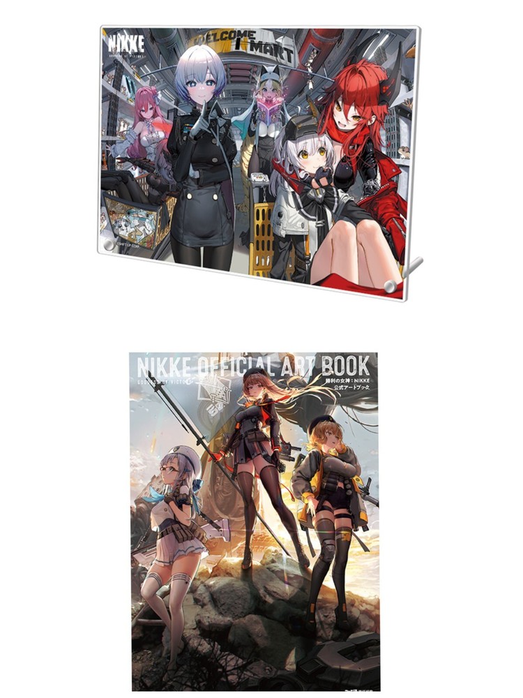 PSL NIKKE, the Goddess of Victory Official Art Book,ebtenDX Pack Japanese