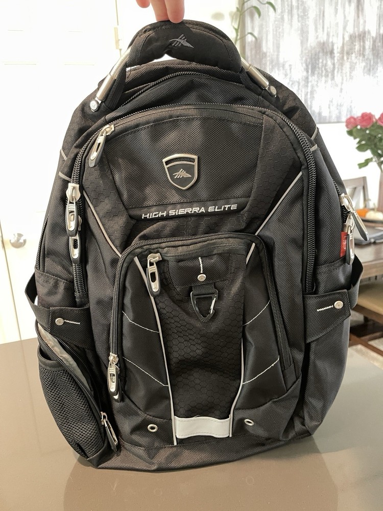 High Sierra Elite Backpack Airflow Cooled Back New(never Used)