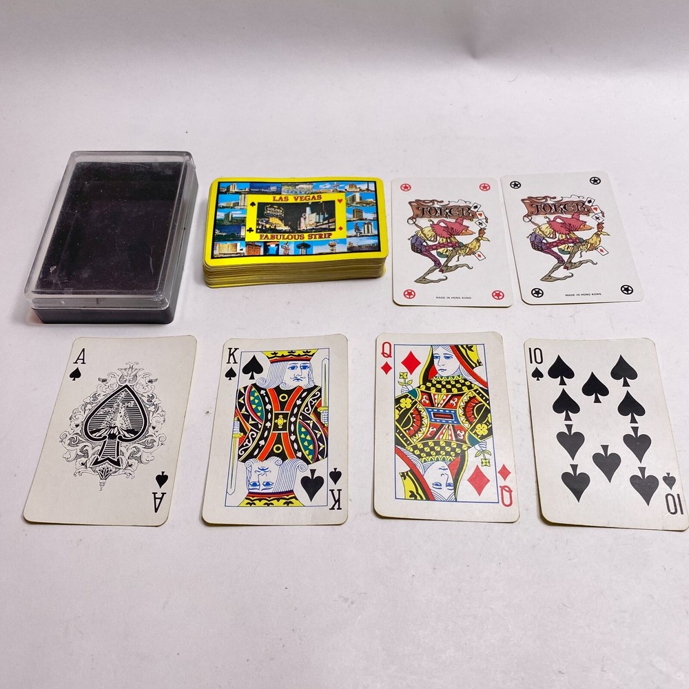 Vintage Las Vegas Fabulous Strip Souvenir Playing Cards Deck