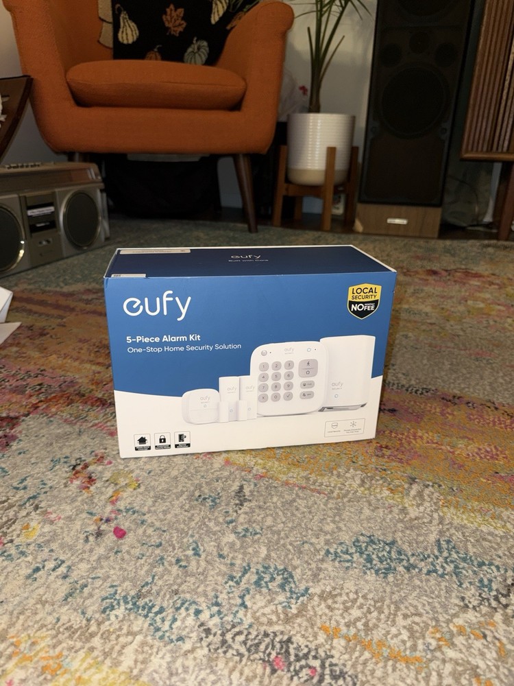 Eufy Security 5-Piece Home Alarm Kit, Home Security System, Keypad, Motion Senso