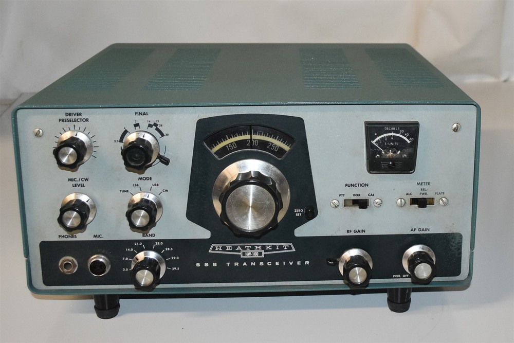 HEATHKIT HW-100 HF TRANSCEIVER