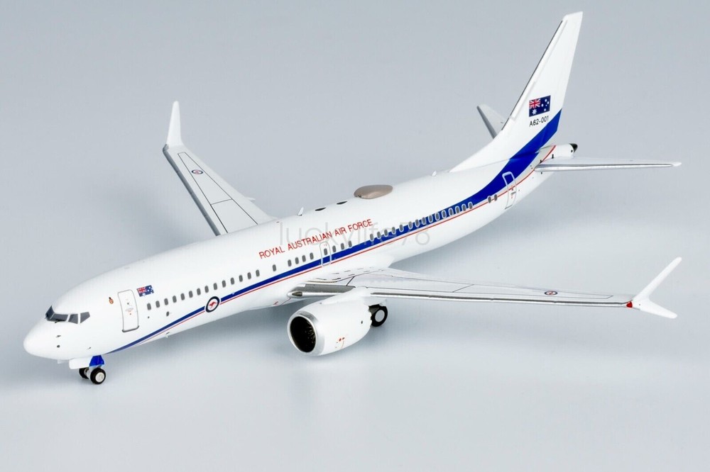 For NG Model 1:400 Royal Australian Air Force Boeing B737 MAX8 Diecast A62-001