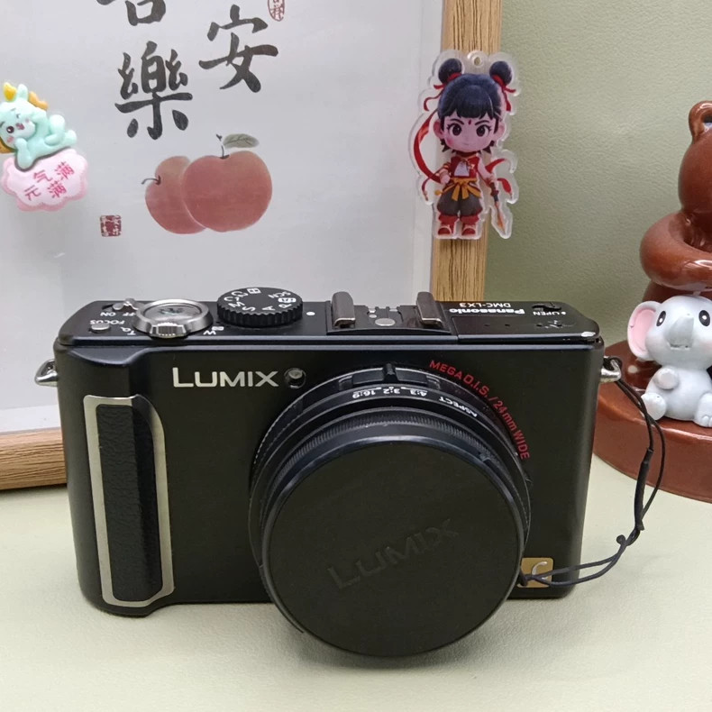 Panasonic Lumix DMC-LX3 10.1 MP Digital Camera 2.5x Optical Zoom Black