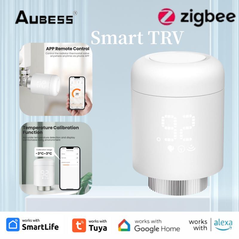 Tuya Smart Zigbee Thermostatic Radiator Valve Temperature Controller Smart Home