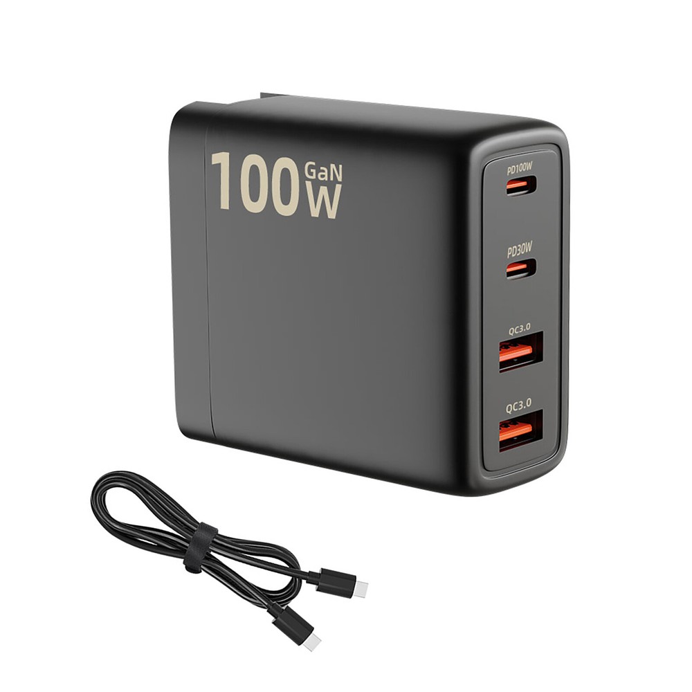 100W 4-Port PD Fast Charger for DJI Drone, Camera & Cell Phone