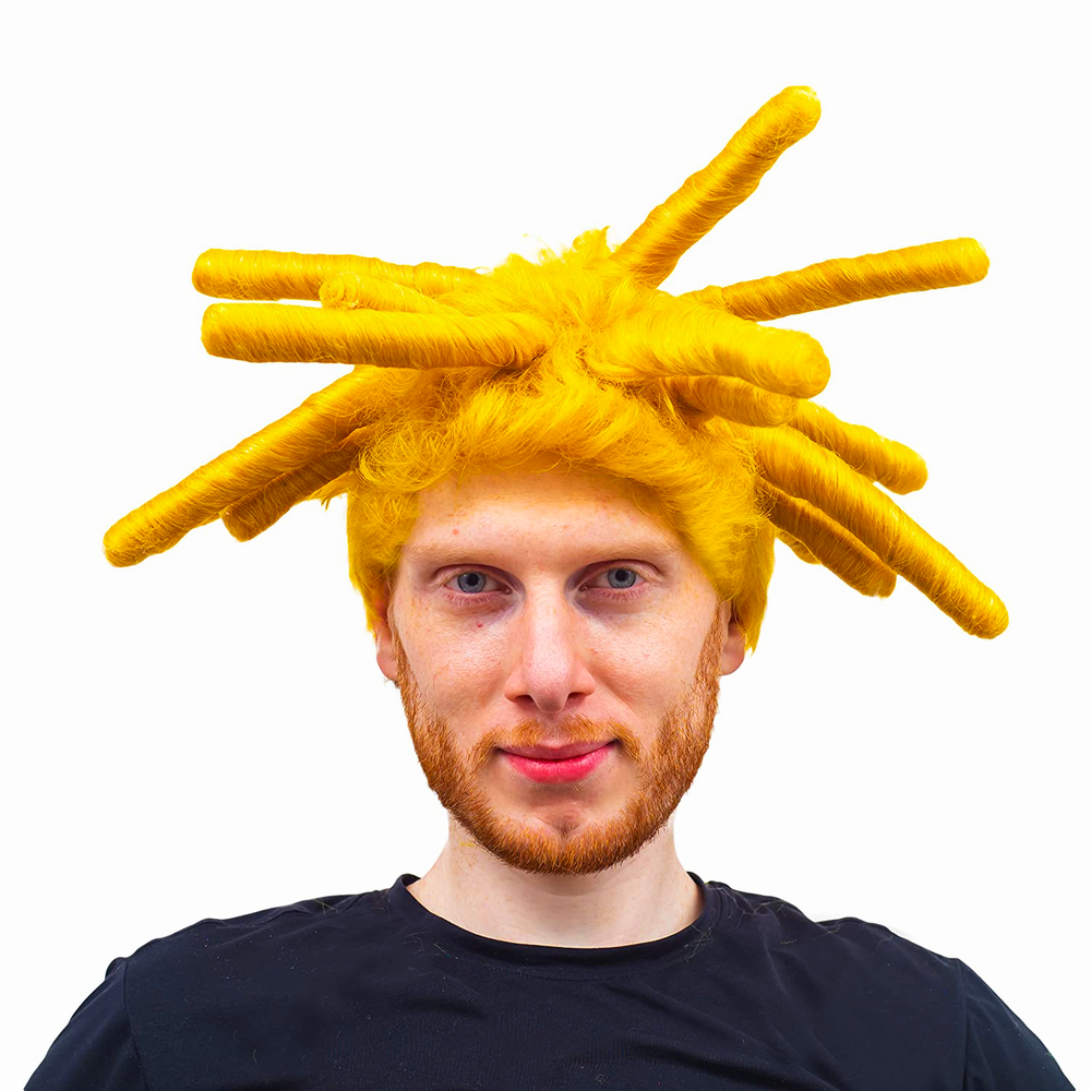 Island Boy Halloween Cosplay Costume Wig Accessory for Adults & Event Wear