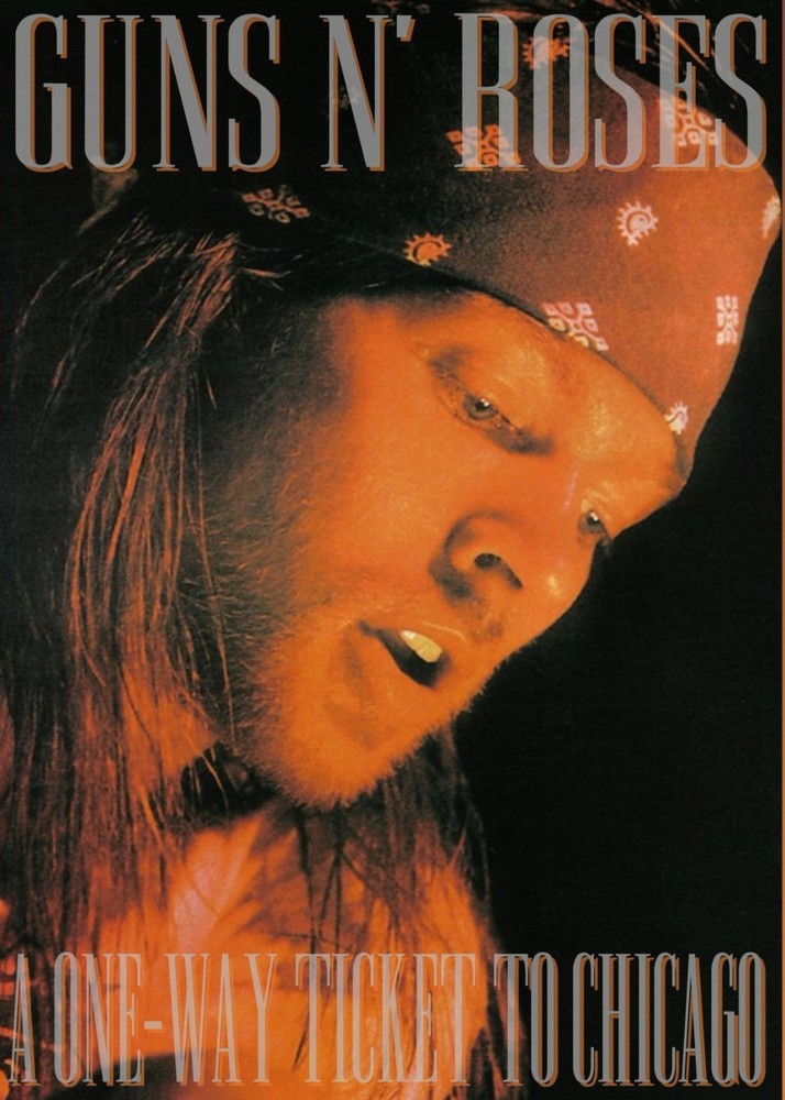 GUNS N ROSES 04.09.92 - CHICAGO,IL. DVD    I ACCEPT PAYPAL!!!-image