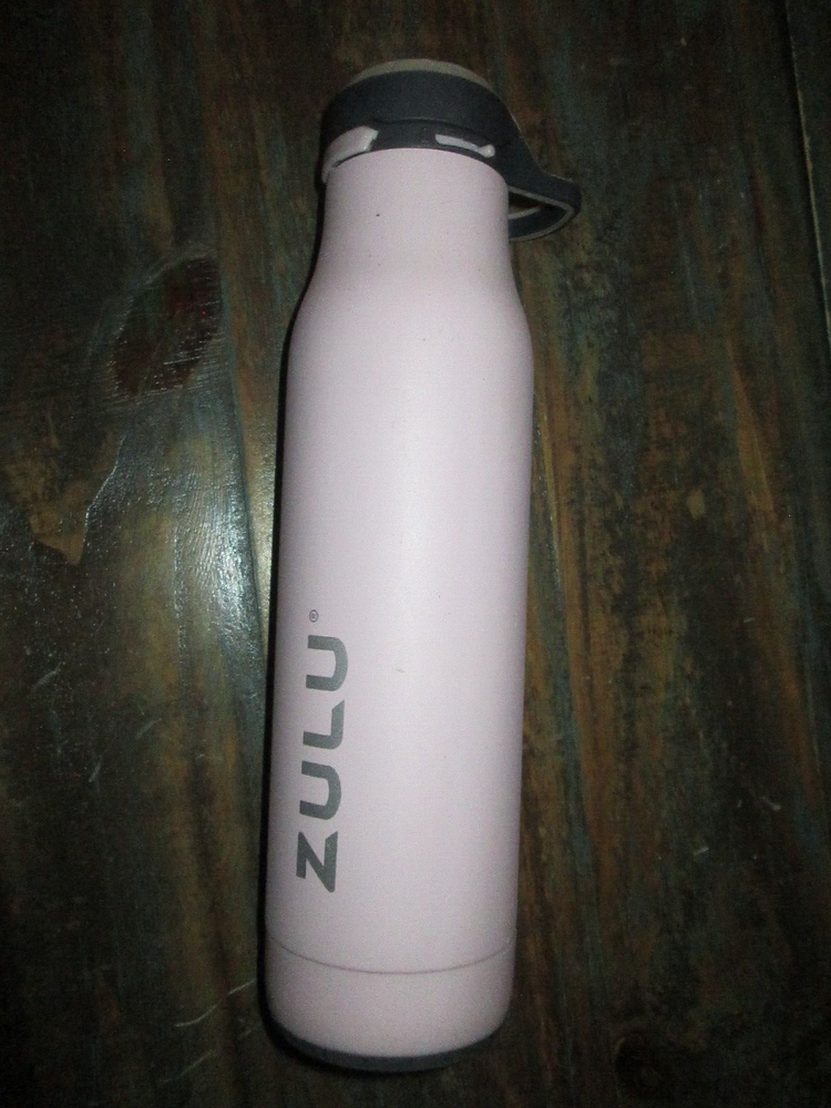 Ace 24oz PINK Vacuum Insulated Stainless Steel Water Bottle Chug Spout Leakproof