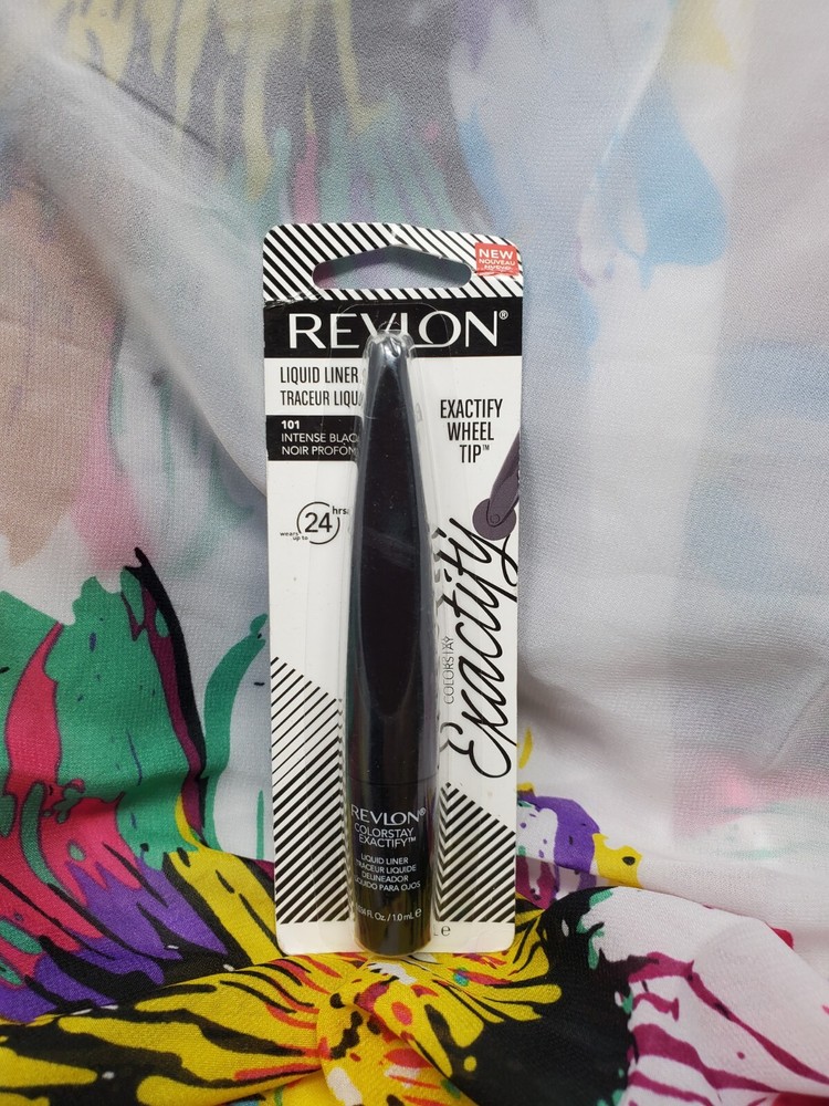 Revlon ColorStay Exactify Liquid Eyeliner Intense Black New Sealed