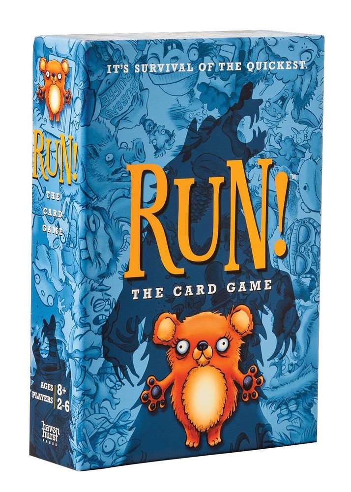 Run! The Card Game - Hilarious Card Games for 8-12, Fun Family Board Games fo...