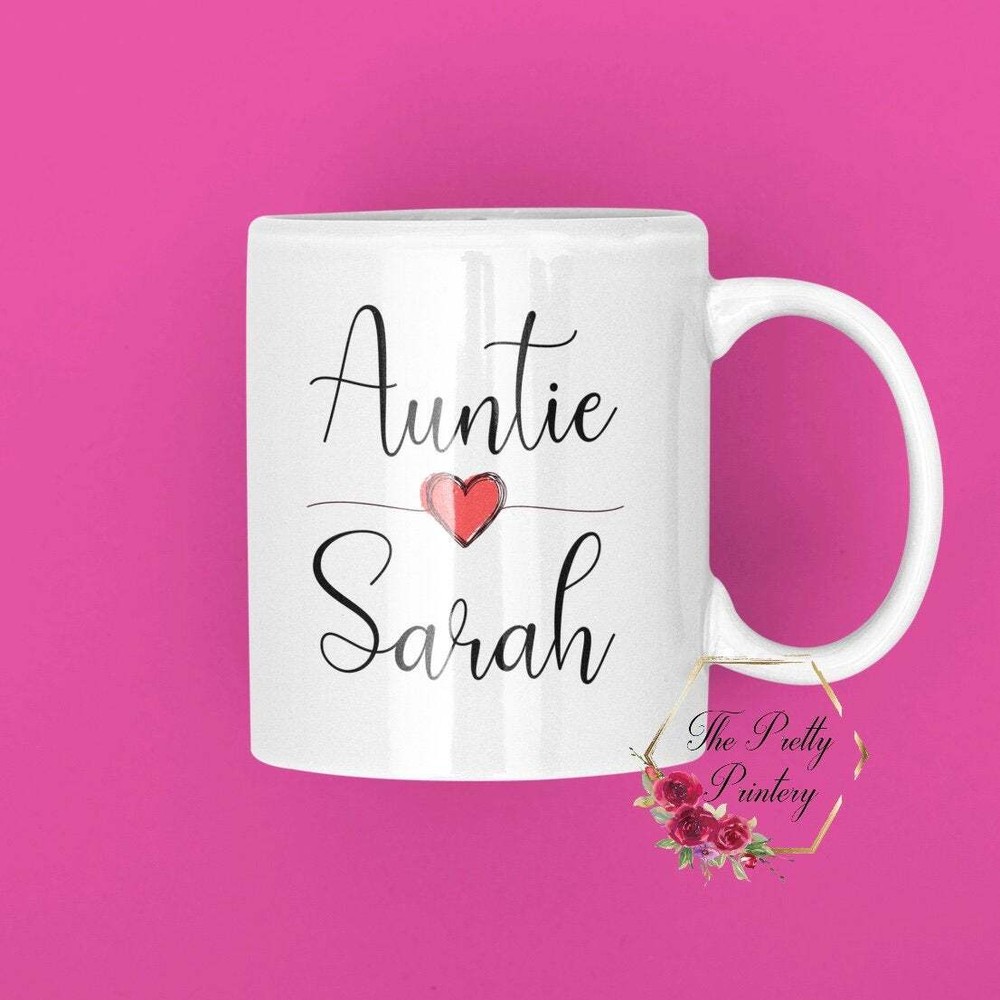 Auntie Mug Personalised Gift For Sister Aunt Aunty