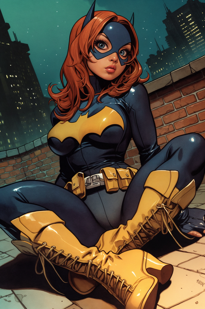 BATGIRL II Fine Art Print 13x19 Limited Edition 1/30 DC Batman