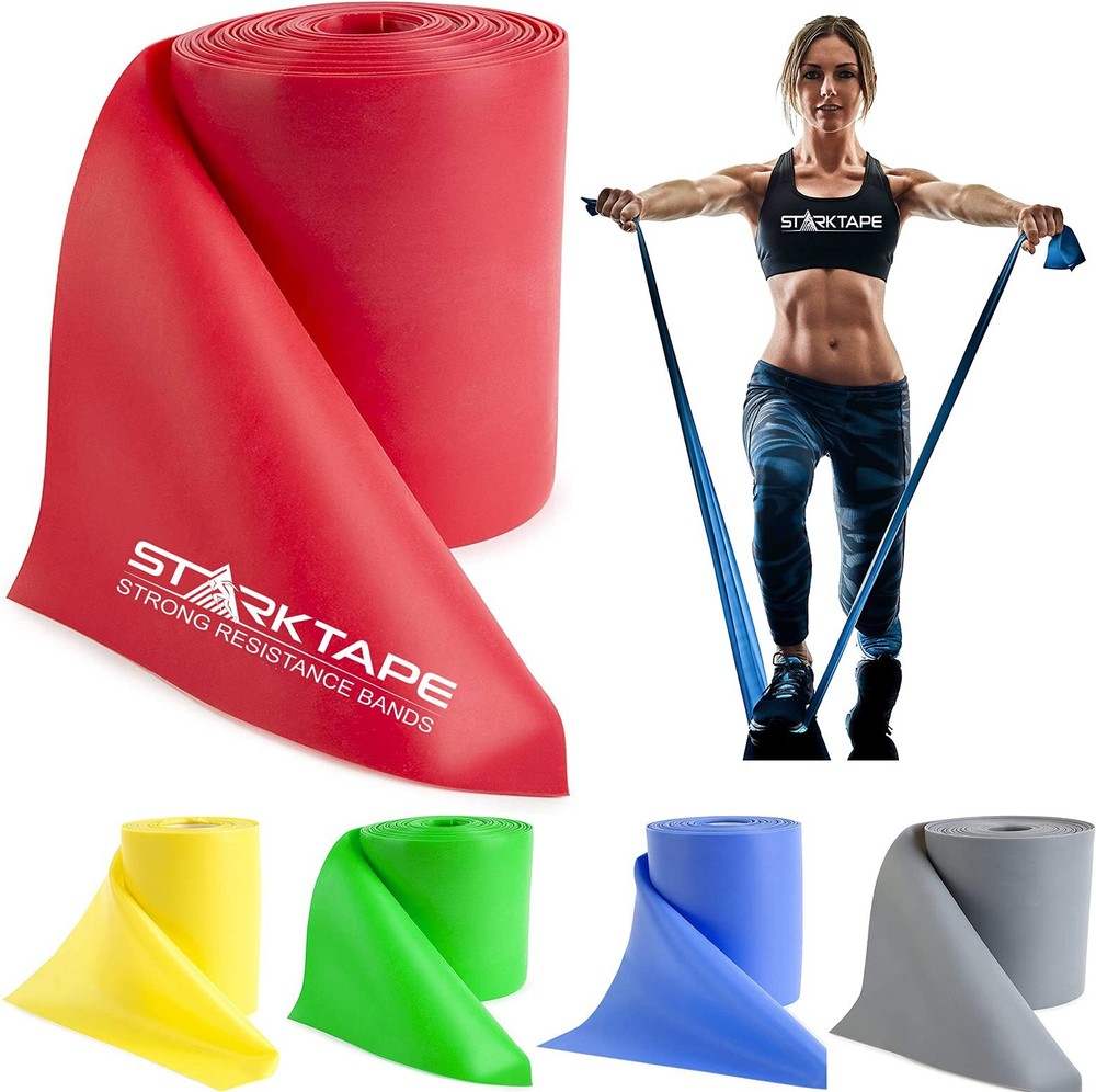 Resistance Bands Physical Therapy Professional 8 Yard Bulk. Non-Latex Elastic...