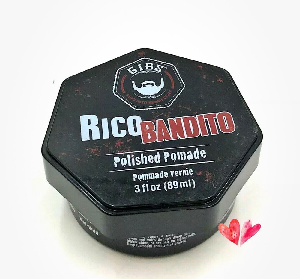 GIBS Rico Bandito Polished Pomade 3 oz