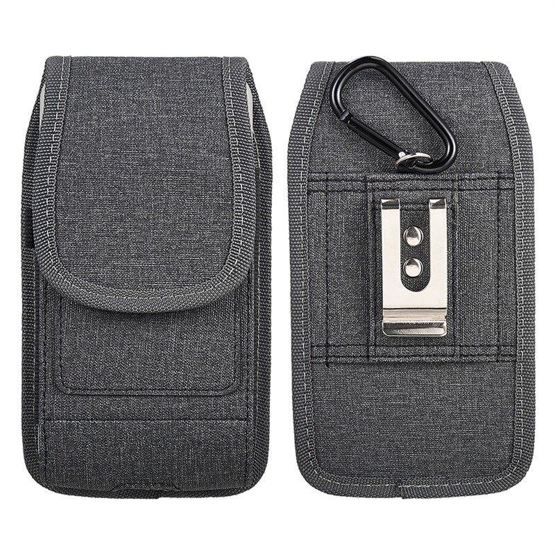 Premium Nylon Mobile Phone Cover Case holder Pouch Belt Clip for Smart Phone