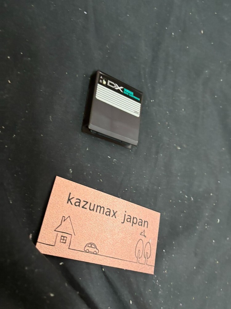 Yamaha DX7 VRC-107 Voice ROM Card by David Bristow Japan Free Shipping-image