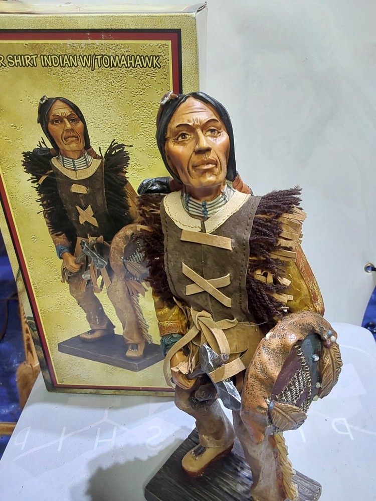 Proud And Stunning Native American Warrior Figure 11