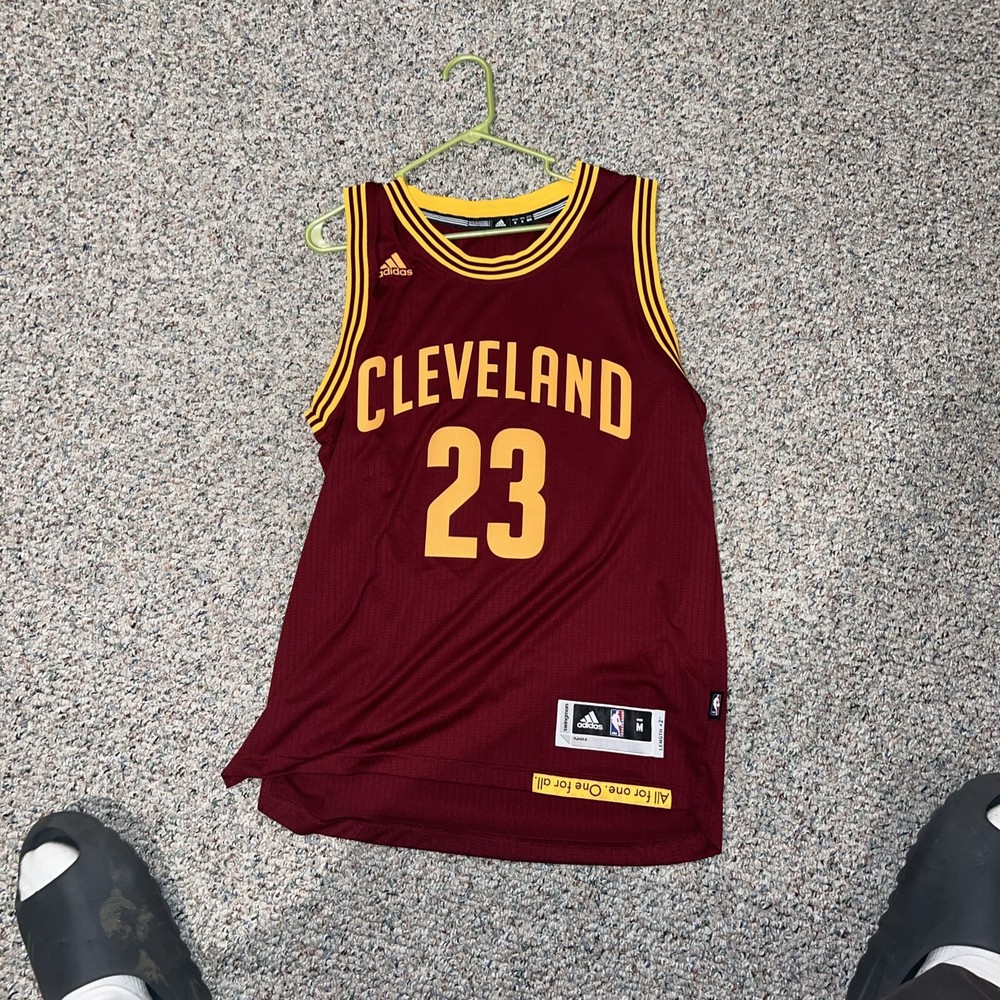Authentic LeBron James #23 CLEVELAND CAVALIERS 2014-15 NBA Basketbal Jersey CAVS