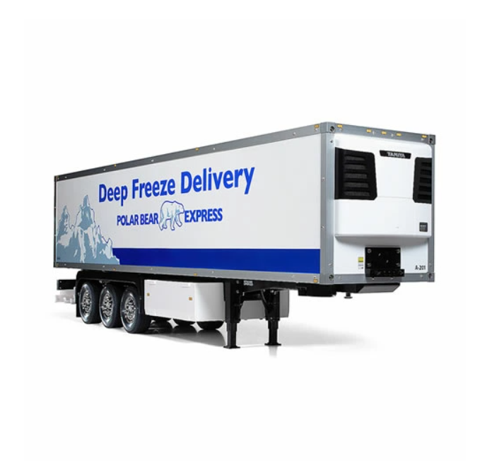 TAMIYA 1/14 Electric RC Big Truck No.19 3-Axis Reefer / Semi-Trailer 56319 JAPAN